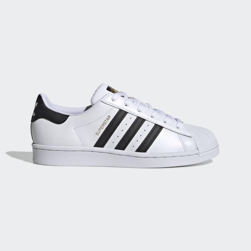 Adidas Women's Superstar Shell Toe Originals Shoes White/Black Ireland FV3284